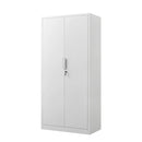 2 Door File Cabinet With Lock, 4 Adjustable Shelves, Heavy-Duty