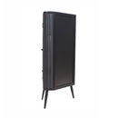 Modern 3-Tier Corner Storage Cabinet with Tempered Glass Doors, Removeable Shelves & Metal Frame - Freestanding Space-Saving Organizer for Bathroom, Kitchen, Bedroom, Living Room, or Small Spaces