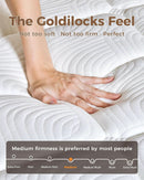 Twin Mattress 8Inch Pocket Springs Luxuriously Soft
