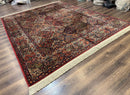 Karastan Rug 8.8 x 10.6, Multicolor Panel Kirman Rug
