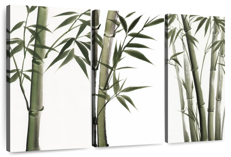 lucky bamboo art Lucky Bamboos Wall Art