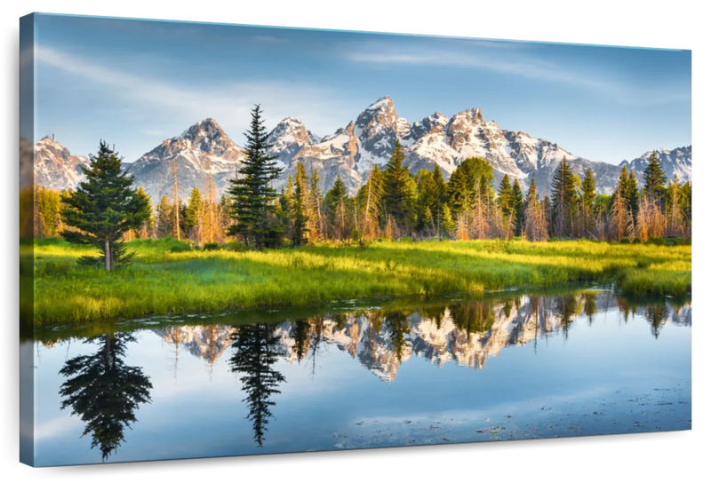 Grand Teton Reflection Wall Art