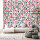 Pink Indian Style Wallpaper