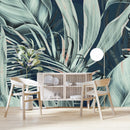 Elegant Palm Leaves Wallpaper Tasteful