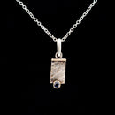 Argentium Sterling Silver & Sapphire Necklace | Jules Jewel Box