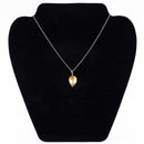 Argentium Leaf Charm Sterling Silver Necklace | Jules Jewel Box