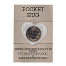 Heart Shaped Pocket Hug With Premium Charm | Multiple Colors & Designs | Color Crete Creations