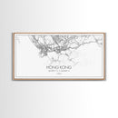 Hong Kong City Map, China Map, Map Art, Modern Art, Wall Art, Canvas Art, Asian Wall Art, Simple Wall Art, Wall Prints Trendy, Modern Gift