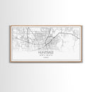 Huntsville City Map, Alabama Map, Map Art, Modern Art, Wall Art, Canvas Art, Country Wall Décor, Gifts For Her, Room Décor For Teens, Prints