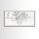 Lincoln City Map, Nebraska Map, Map Art, Modern Art, Wall Art, Canvas Art, Dorm Room Wall Art, Bar Wall Art, Gift For Mom, Teen Wall Art