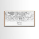 Raleigh City Map, North Carolina Art, Map Print, Minimalist Wall Art, Wall Art, Canvas Art, Gift For Couple, Man Cave Wall Art, Rustic Art