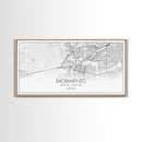 Sacramento City Map, California Art, Map Print, Minimalist Wall Art, Wall Art, Canvas Art, Large Wall Art, Room Décor, Office Prints