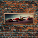 Formula 1 wall art print Motivation office wall decor Formula one car poster Modern living room home decor F1 Large framed canvas gifts