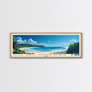 Half Moon Beach, India Panoramic Print, Vacation Gift, India Wall Art, Vacation Wall Art, Vacatation Memories, Beach Decor, Beach Or Lakehouse Art