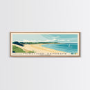 Mudeford Sandbank, United Kingdom Panoramic Print, Vacation Gift, United Kingdom Wall Art, Vacation Wall Art, Vacatation Memories, Beach Decor, Beach Or Lakehouse Art