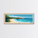 Playa Maguana, Cuba Panoramic Beach Print, Vacation Gift, Cuba Wall Art, Beach Painting, Beach Decor, Beach Painting