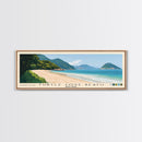 Turtle Cove Beach, Hong Kong Panoramic Print, Vacation Gift, Hong Kong Wall Art, Beach Painting, Beach Decor, Beach Or Lakehouse Art