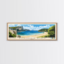 Voidokilia Beach, Greece Panoramic Print, Vacation Gift, Greece Wall Art, Vacation Wall Art, Vacatation Memories, Beach Decor, Beach Or Lakehouse Art