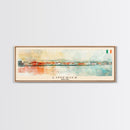 Limerick Ireland Travel Print Wall Art, Panoramic City Art, Travel Art, Wall Decor, Vacation Gift, Framed Canvas Print Or Metal Art