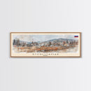 Sterlitamak Russia Travel Print Wall Art, Panoramic City Art, Travel Art, Wall Decor, Vacation Gift, Framed Canvas Print Or Metal Art