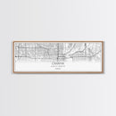 Panoramic Omaha City Map, Nebraska Art, Map Print, Minimalist Wall Art, Canvas Art, Housewarming Gift, Street Map Art, Closing Gift