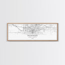 Panoramic Tallahassee City Map, Florida Art, Map Print, Minimalist Wall Art, Canvas Art, Housewarming Gift, Street Map Art, Closing Gift