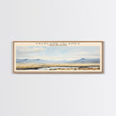 Falkland Islands Framed Canvas Print Travel Poster | Wall Art | Home Decor | Gift For Travel Lover | Wall Hanging | Original Art