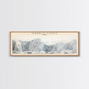 Gullfoss Waterfall Travel Poster Print, Framed Canvas Wall Art, Metal Wall Art, COUNTRY art, Gift For Him, Travel Wall Art, Travel Lover Gift