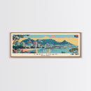 Cape Town, South Africa Panoramic Canvas Print, Cape Town, South Africa Painting, South Africa Art, Cape Town Travel Poster, Travel Art, Housewarming Gift