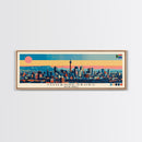 Johannesburg, South Africa Panoramic Canvas Print, Johannesburg, South Africa Painting, South Africa Art, Johannesburg Travel Poster, Travel Art, Guest Room Painting