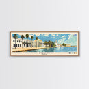 Melo, Uruguay Panoramic Canvas Print, Melo, Uruguay Painting, Uruguay Art, Melo Travel Poster, Travel Art, Vacation Gift