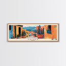 Sacaba, Bolivia Panoramic Canvas Print, Sacaba, Bolivia Painting, Bolivia Art, Sacaba Travel Poster, Travel Art, Living Room Painting