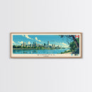 Winnipeg, Canada Panoramic Canvas Print, Winnipeg, Canada Painting, Canada Art, Winnipeg Travel Poster, Travel Art, Guest Room Painting