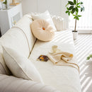 Cotton Quilted Sofa Cover, Non-Slip Couch Protector Fits Backrest, Seat & Armrest