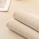 Herringbone Sofa Protector Cover, Non-Slip Couch Cover for Seat, Back & Arms