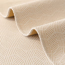 Herringbone Sofa Protector Cover, Non-Slip Couch Cover for Seat, Back & Arms