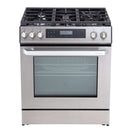 Rangaire 30" Gas Range Self-cleaning Air Fry True Convection Oven Slide-in Stainless Steel RRG303GS