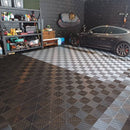 Garage Tile Corner for Interlocking PP Flooring - High End Polypropylene | 100% Recyclable | DECKO DURANTE (2.4" x 2.4" x 0.7")