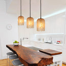 1-Light Farmhouse Saddlebrown Pendant Lighting