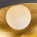 1-Light Industrial Flush Mount Ceiling Light