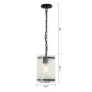 1-Light Modern Pendant Light