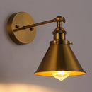 1-Light Rhem Brass Wall Sconce Light