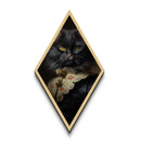 Victorian Cat Portrait, Funny Halloween Decor, Cute Cat Halloween Art, Canvas Textured Print