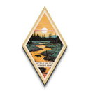 Kobuk Valley National Park Diamond Formed Adventure Poster Canvas Artwork Print, Canvas Wall Art, Travel Gift, Alaska Travel Art