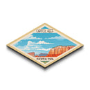 Capitol Reef National Park Diamond Shaped Travel Print Art Wall Art Art Print, Canvas Wall Art, Travel Gift, Utah Travel Art