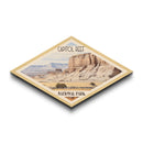 Capitol Reef National Park Diamond Shaped Travel Poster Wall Art Art Print, Canvas Wall Art, Travel Gift, Utah Landscape