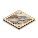Cuyahoga Valley National Park Diamond Shaped Adventure Poster Canvas Art Print, Canvas Wall Art, Travel Present, Ohio Landscape