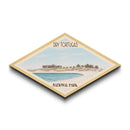 Dry Tortugas National Park Travel Poster Canvas Texture Print, Travel Decor, Midcentury Modern Retro Decor Florida Landscape