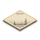Kobuk Valley National Park Diamond Shaped Adventure Poster Wall Art Artwork Print, Canvas Wall Art, Travel Gift, Alaska Landscape