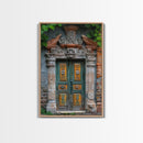 Change223 Colorful Indian Architecture Canvas Print, Traditional Art if India, Photography Print, Indian Wall Art, Living Room Decor